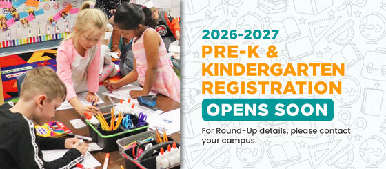 PreK & Kindergarten Round-Up Coming This January!